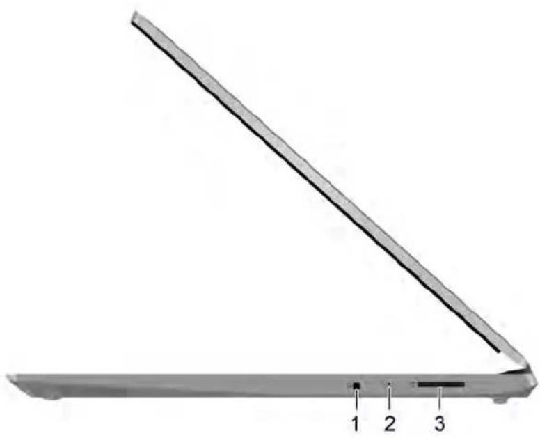 LENOVO 81W100QHIX - Vue du côté droit - 1