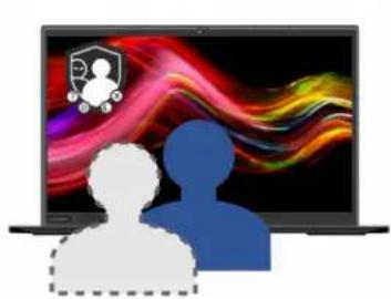 LENOVO ThinkPad T490s - Utiliser la fonction Protection de la confidentialité avec la fonction PrivacyAlert - 1