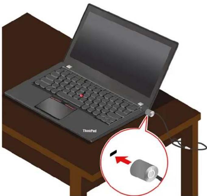 LENOVO ThinkPad T490s - Verrouiller l'ordinateur - 1