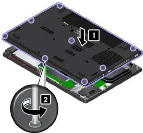 LENOVO Thinkpad L460 - Remplacementducarterinféieur - 4