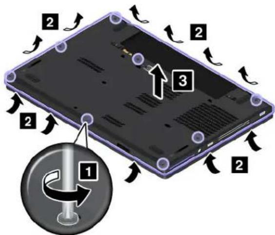 LENOVO Thinkpad L460 - Remplacementducarterinféieur - 2