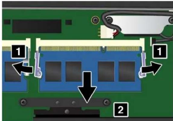 LENOVO Thinkpad T460 - Remplacementd'unmoduledemémoire - 1
