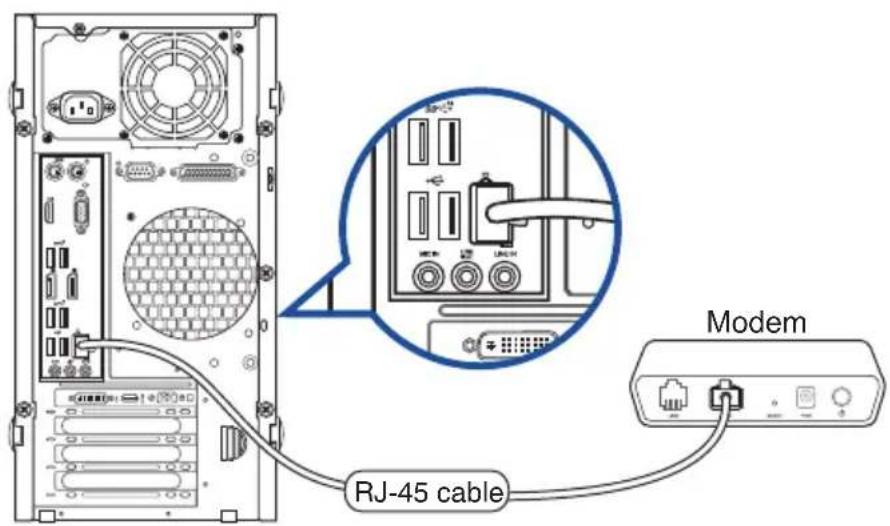 ASUS S640MB - Σύνδεση μέσω DSL/καλωδιακού μόντεμ - 2