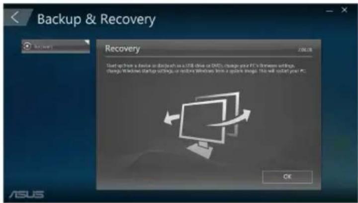 ASUS S640MB - Δημιουργία εφεδρικών αντιγράφων & Ανάκτηση - 1