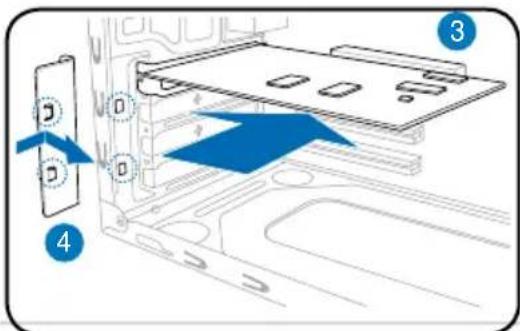 ASUS V2P5G45 - Installer une carte d'extension - 3