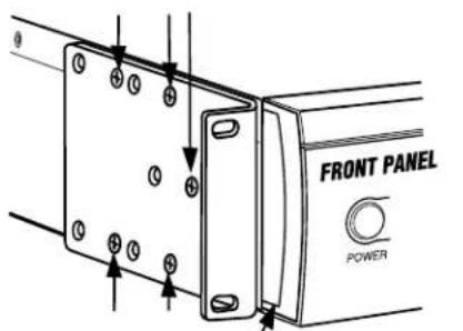 Furman F1500UPS - OPCIÓN 2 - PARA MONTAR PARA EL RETIRO FÁCIL DEL PANEL DE DELANTE - 1