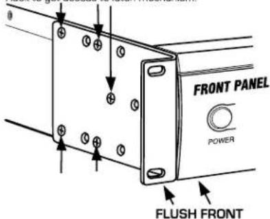 Furman F1500UPS - OPTION 1 - FOR FLUSH MOUNT - 1