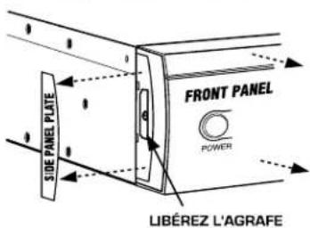 Furman F1500UPS - Pour enlever le panneau avant - 1