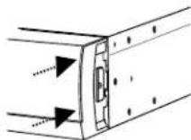 Furman F1500UPS - INSTALACIÓN DEL PANEL FRONTAL DEL F1500-UPS - 5