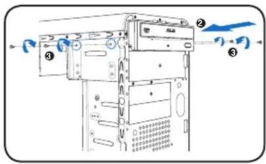 ASUS V2AH2 - Installer un lecteur optique - 1