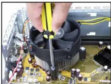 ASUS P2P5945GC - CPU fanının ve ısı alıcının çıkarılması - 1