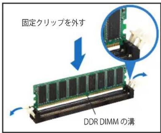 ASUS P2P5945GC - DIMM の取付け - 1