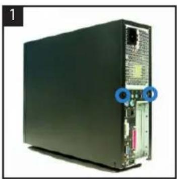 ASUS P2P5945GC - Enlever le capot - 1
