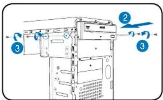 ASUS V3M3N8200 - Installer un lecteur optique - 1