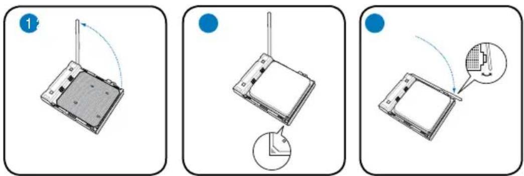 ASUS V3M3N8200 - Instalacja pakietu procesora AMD - 1