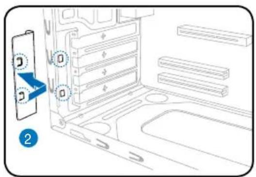 ASUS V2P5G31 - Installing an expansion card - 2