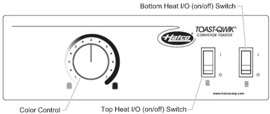 Hatco ToastQwik TQ800HBA - Operating TQ-10 Models - 1