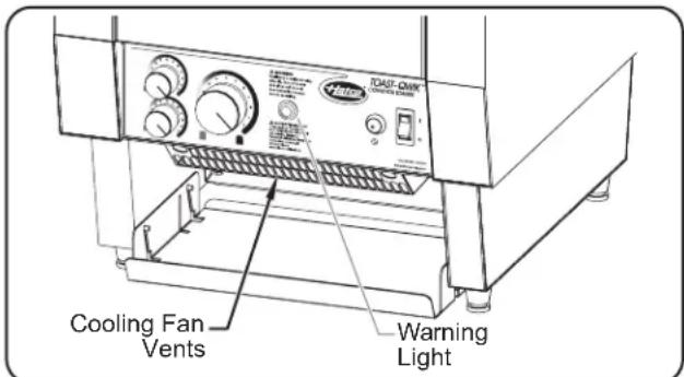 Hatco ToastQwik TQ800HBA - CAUTION - 1
