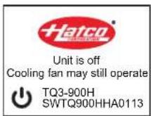 Hatco ToastQwik TQ3900H - Mise en veille - 1