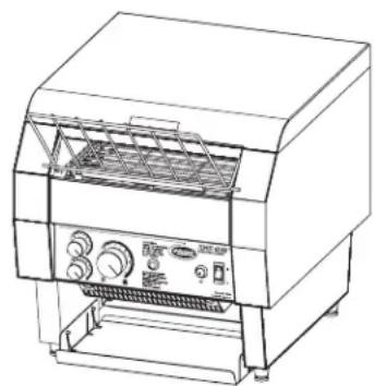 Hatco ToastQwik TQ1800HBA - TQ-400BA Model - 1