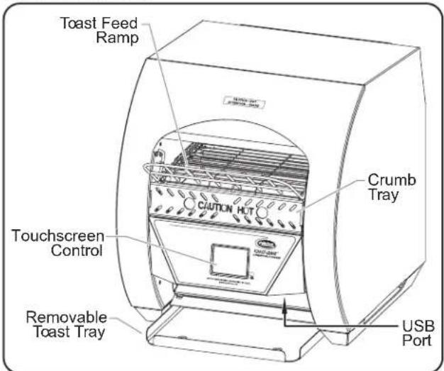 Hatco ToastQwik TQ3500H - Model TQ3-400 - 1