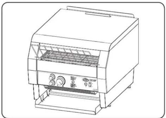 Hatco ToastQwik TQ10 - TQ-1800HBA Model - 1