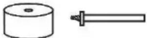 VELLEMAN VTHD0051 - Felt Wheels and Mandrel - 1