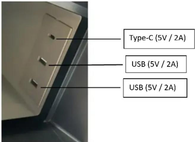 Emerio TBT127183 - Fonction de charge USB - 1