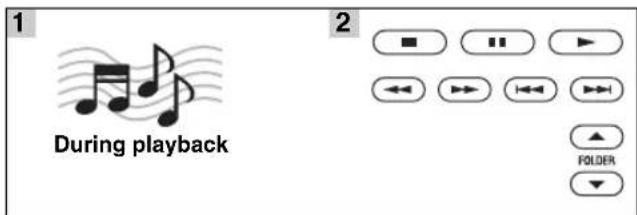 YAMAHA MCR550 - ■Control playback - 1