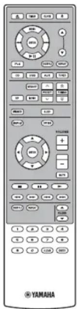 YAMAHA MCR550 - ACCESSORI IN DOTAZIONE - 1