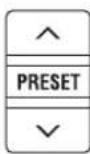 YAMAHA MCR550 - Selecting preset radio stations (Preset tuning) - 1