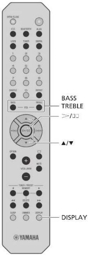 YAMAHA CRXB370 - Appuyez sur REPEAT pendant la lecture. - 4