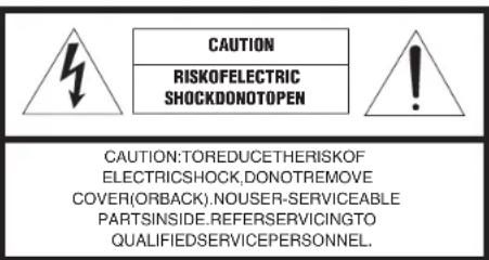YAMAHA CRXB370 - IMPORTANT SAFETY INSTRUCTIONS - 1