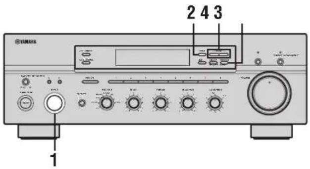 YAMAHA RX797 - Automatisk stationsinställning - 1