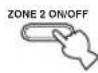 YAMAHA RX797 - Bediening Zone 2 - 2