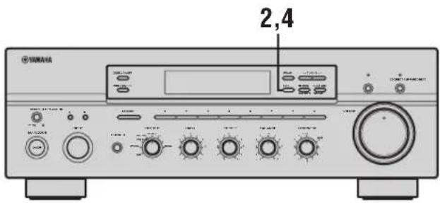 YAMAHA RX797 - Échange des fréquences - 1