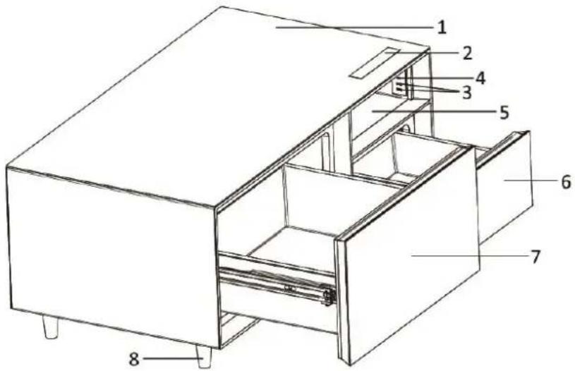 Emerio TBT127183.1 - SCHEMATISCHER AUFBAU - 1
