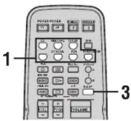 YAMAHA RX497 - Gebruiken van de slaaptimer - 1