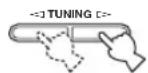 YAMAHA RX497 - Appuyez sur TUNING ◀/▷ du panneau avant pour commencer la syntonisation automatique des stations présélectionnées. - 1