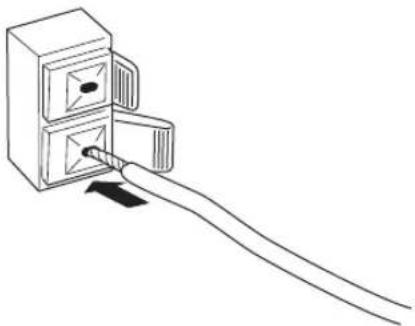 YAMAHA RX497 - ■Collegamento di un'antenna AM a telaio - 3