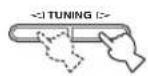 YAMAHA RX497 - Manuelle Abstimmung - 7