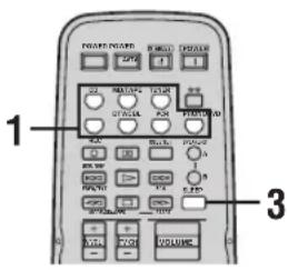 YAMAHA RX497 - Verwendung des Einschlaf-Timers - 1