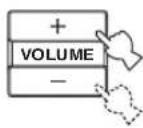 YAMAHA RX497 - Drehen Sie den VOLUME Regler auf der Frontblende (oder drücken Sie VOLUME +/- auf der Fernbedienung), um den Tonausgangspegel auf den höchsten gewünschten Hörpegel einzustellen. - 2