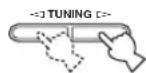 YAMAHA RX497 - Drücken Sie TUNING ◀/▷ auf der Frontblende, um mit der automatischen Festsenderabstimmung zu beginnen. - 1