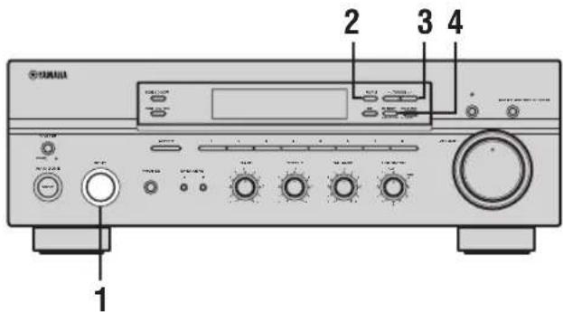 YAMAHA RX497 - Примечания - 1