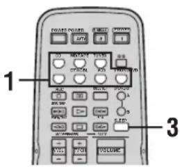 YAMAHA RX497 - Utilización del temporizador para dormir - 1