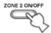 YAMAHA RX497 - Control Zone 2 - 1