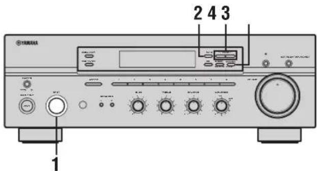YAMAHA RX497 - Автоматическая настройка - 1