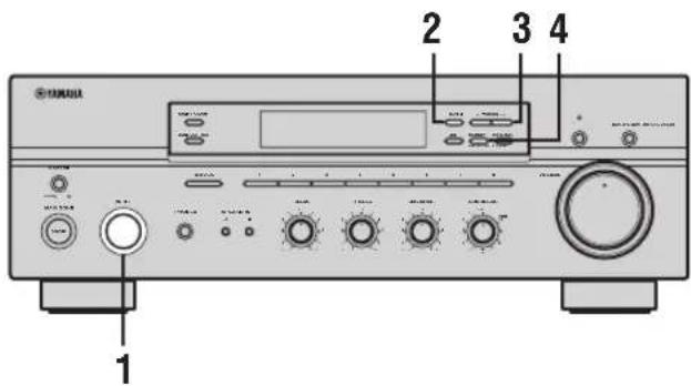 YAMAHA RX497 - Anmärkningar - 1