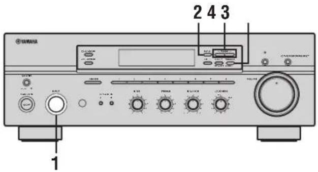 YAMAHA RX497 - Sintonia manuale - 1